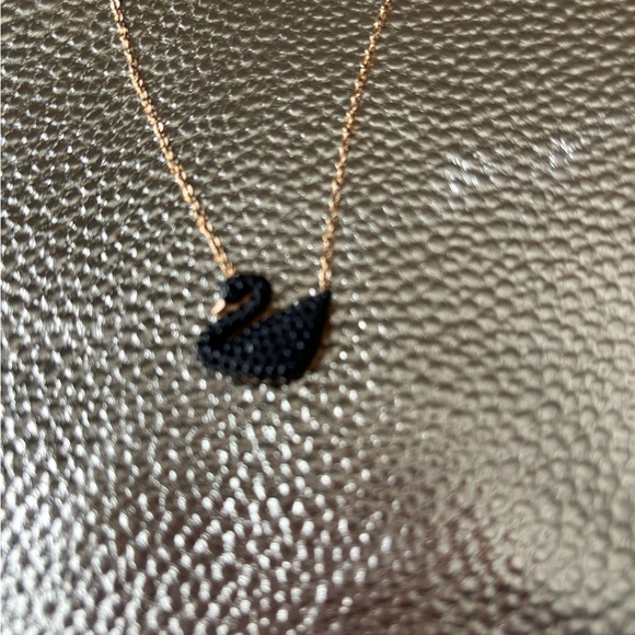 Swarovski rose gold black swan - Picture 6 of 6